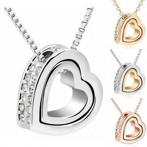 Double-Heart-Crystal-Necklaces-Fashion-font-b-Jewelry-b-font-make-with-font-b-Swarovski-b